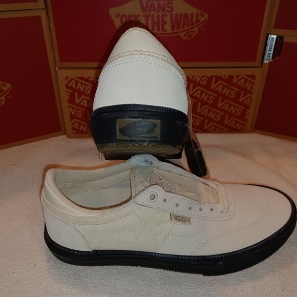 Vans Men's 6.5/Women's 8 Gilbert Crockett Pro Antique White/Black VN0A5JIF86H - Picture 6 of 12